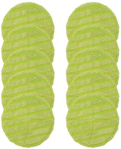 Jodrivá 10 Piezas de Almohadilla de Repuesto for fregona rotativa eléctrica inalámbrica, Almohadilla de Repuesto for fregona rotativa eléctrica inalámbrica Accesorios para limpiadores a Vapor