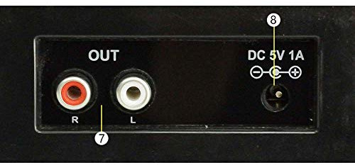 ZJFHEYUO Giradischi Stereo retrò Bluetooth con fonografo a Vinile a Tre velocità, con Ornamenti continentali, Blu, 44 * 35 * 65 cm