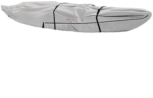 Besttoolifes Imperméable Plus Housse de canoë Oxford 420D résistante aux UV pour extérieur et intérieur avec couverture complète pour soleil, pluie, neige, poussière et feuilles (4,8 m)