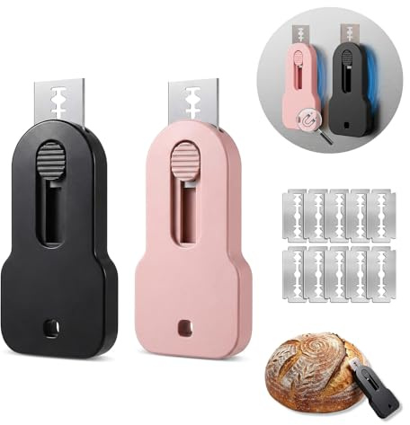 Cuchilla Panadero, 2 Piezas Magnético Cuchillo de Panadero