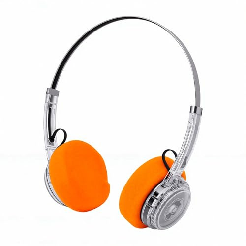 Cuifati Auriculares Bluetooth On Ear, Auriculares Inalámbricos Retro con LDAC Hi Res Bluetooth 6.0 20H Reproducción Diadema Ajustable Cómodas Almohadillas de Espuma para los Oídos, para