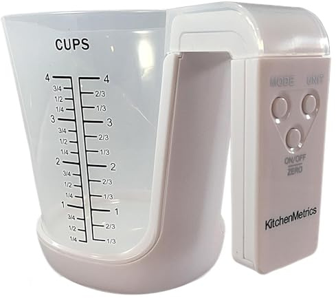Misurino Con Bilancia Digitale - Bilance Da Cucina Caraffa Graduata Digitale, Bilance Per Caraffe Domestiche Con Modalità Per Cucina, Strumento Per Porzioni Di Liquidi A Modalità | Dis
