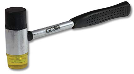 STALCO SCHONHAMMER Ø35mm Gummihammer Plastikhammer Ausbeulhammer Hammer Werkzeug