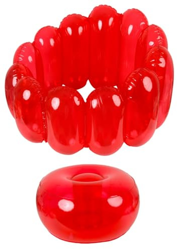 Blow Up Chair, Blow Up Chair Uppblåsbar Lounge Maximal belastning 250lbs