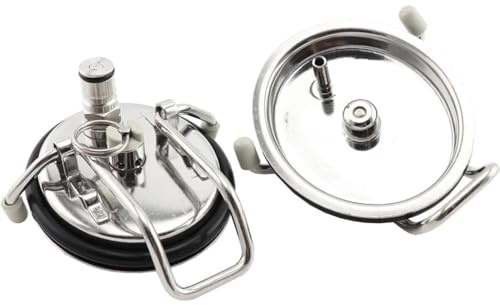 Tapón de carbonatación for elaboración casera con columna de cierre de globo - Ideal for refrescos y cerveza carbonatados - 1 unidad