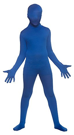 Wicked Costumes Kidz Skinz Déguisement unisexe Bleu Taille L 8-10 ans