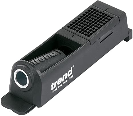 Trend Single Pocket Hole Jig, härdade borrhylsor för exakta, konsekventa fickor, PH/JIG/BS