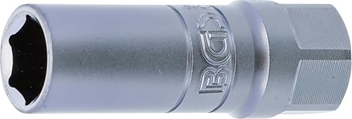 BGS 2407 | Vaso para bujías Hexagonal | Cuadrado Interno | 12,5 mm (1/2) | 14 mm