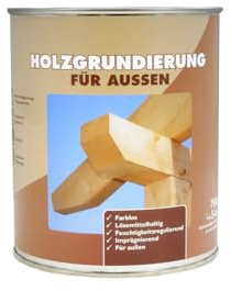 Wilckens Holzgrundierung für Aussen 750 ml Wetterbeständig, wasserabweisend, imgrägniernd und farblos
