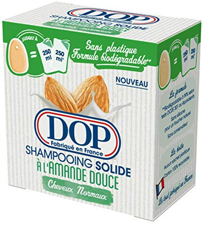 DOP - Shampooing Solide - Pour Cheveux Normaux - À l'Amande Douce - 65 g
