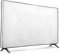 kwmobile 43 TV Hülle - Indoor Fernseher Bildschirmschutz Abdeckung - TV Bildschirm Staubschutzhülle - Weiß