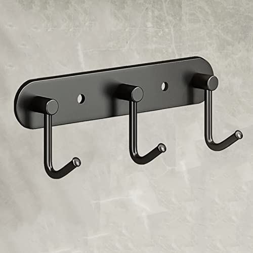 Wandmontierter Küchenutensilienhalter mit 3–8 Haken – Hängeregal für Töpfe und Pfannen für Pfannenwender, Löffel – Kochutensilien-Aufhänger, Aufbewahrungs-Organizer