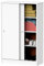 briebe Armario Dormitorio, Multiusos, Baño, Mueble Bajo Auxiliar Cocina, Zapatero, 2 Puertas Correderas 120x74x33 cm (Alto x Ancho x Profundo) Gran Capacidad, Nova (Blanco)