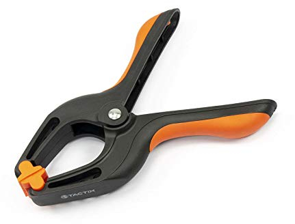 TACTIX Klemmzwinge 225 mm Zwinge Federzwinge Einhandzwinge Leimzwinge Kunststoff