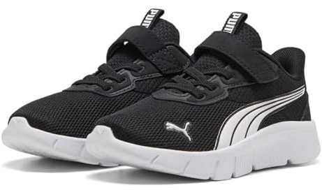 PUMA Unisex Kinder Flexfocus Modern Ac+ Ps Sneaker, Puma Black Puma White, 34 EU