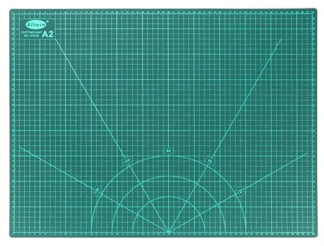 M.J COMFY-LIFE A2 Self-Healing Cutting Mat – Professional Non-Slip Craft Mat with Multi-Layer Grid Lines for Quilting, Crafting, and Design (60 x 45 cm)