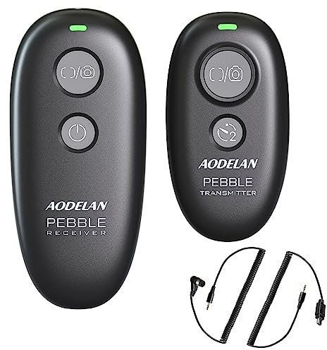 AODELAN drahtlose Fernbedienung Kabellose Fernauslöser für Nikon D800, D810, D850, Z7, Z6, COOLPIX P7700, P7800, D750, D7500, D7200, D5600, D5500