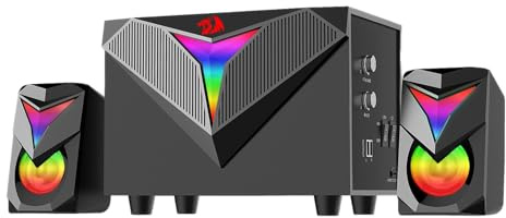Redragon GS700 Toccata, 2.1, Altavoces de Ordenador RGB | RED-GS700