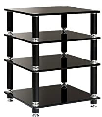 NorStone Meuble HiFi STABBL HiFi Black Satin 600mm