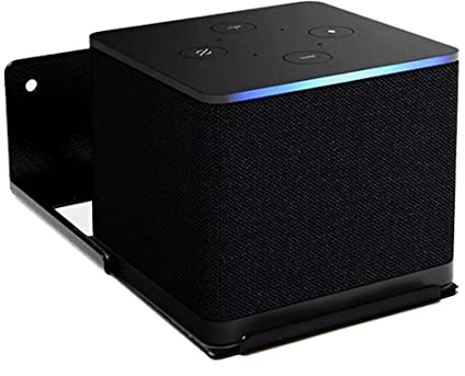 shinar Metal fire TV Cube Wall Mount for Fits 1st & 2nd Gen and New 3rd Gen fire TV Cube Wall Mount Save Space