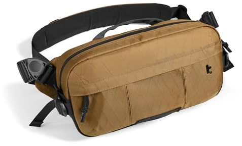 tomtoc 5,5L X-Pac Heavy-Duty Herren Umhängetasche Passt Rog Xbox Ally (X) /Switch 2 2025 /Steam Deck/iPad mini, Schwerlast Crossbody Shoulder Bag Schultertasche Groß Sling Bag für Alltag, Wandern