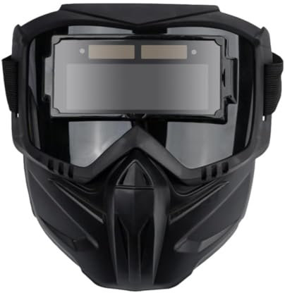 Masque de soudage automatique professionnel monté sur la tête, filtre de lumière, éblouissement, équipement de casque, masque de protection, lunettes de soudage assombrissantes, lunettes de soudage