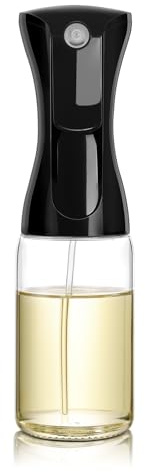 Mistifi glass Oliver Oil Sprayer for cooking, Spray bottle 6oz, Non-Aerosol Refillable Dispenser Oil Mister PS887