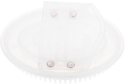 LOORGVEL Silikon Körperbürste Mit Tpu Griff Kopfmassagebürste Für Ganzkörpermassage Rutschfester Griff Für Haarpflege Entspannende Massage Unter Dusche