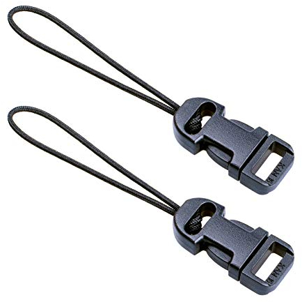 VKO Kameragurtadapter Schnellverschluss-Kit zur Befestigung von Kameragurt für Kameras mit Kleine Öse (1 Paar)