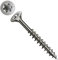 35mm Wood Screws, Torx Drive, Flat countersunk T-Star Plius Muti Head, Ground Serrated, 4cut Point Self Tapping Rust-Free A2 Stainless Steel Spax Decking Screw 3,5x35/23mm Fastener (200 pcs)