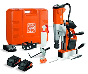 FEIN Trapano magnetico universale a batteria fino a 35 mm (trapano nucleare, trapano) AKBU 35 PMQW 18 V AS Set 2 x 8 Ah - N. 71700464000