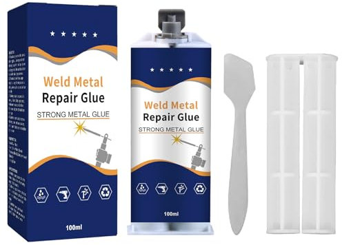 Metal Repair Paste,Glue Magic Repairing Glue,Strong Foundry Gluee, Metal Repairing Gluee, Industrial Super Glues for Metall, Heat Resistant Glues,High Strength Adhesive for Metall, Stainless Steel