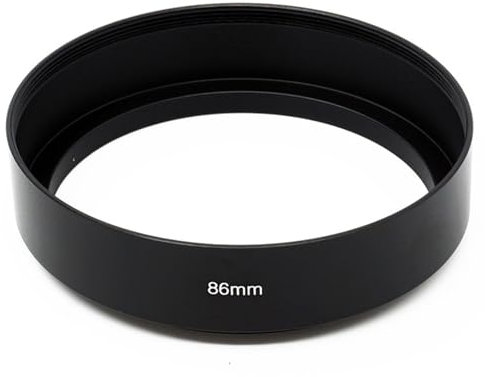 DSHYTDRF 86mm x1 95mm x1 105mm x1 Thread Metal Lens Hood Shade For Standard Lens(86mm)