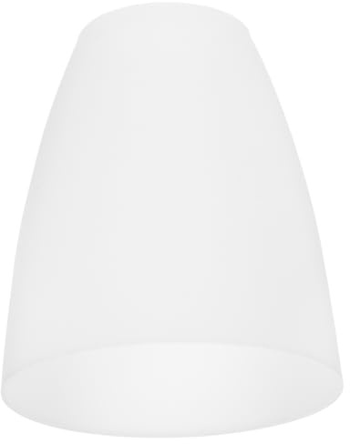 HOMSFOU Pantalla de Lámpara Plástico Plana E12, Cubierta Lámpara para Mesa y Pared, Protección Práctica