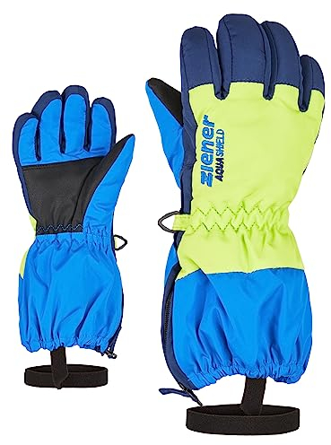 Ziener Kinder LEVIO Ski-Fäustling/Wintersport | wasserdicht atmungsaktiv, persian blue, 116