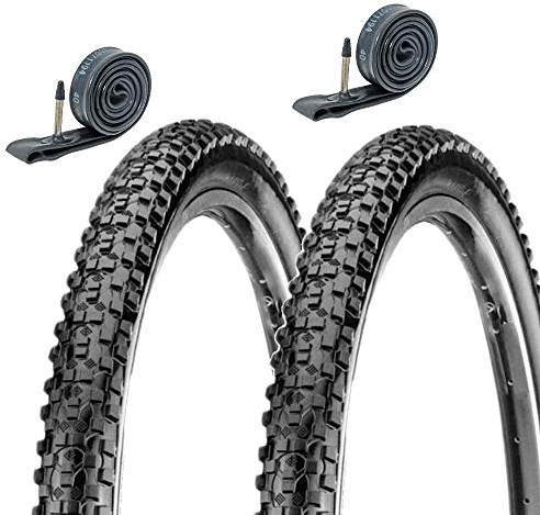 2 COPERTONI KENDA 27.5 X 2.10 (52-584) + 2 CAMERE PNEUMATICI TASSELLATI MTB BICI BICICLETTA MOUNTAIN BIKE