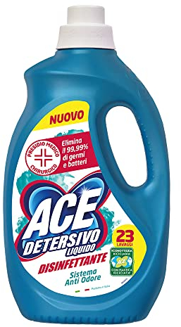 ACE DETERSIVO LIQUIDO DISINFETTANTE, 23 lavaggi