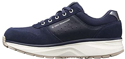 JOYA Dynamo Zip W Dark Blue, Damensneaker in stilvollem Look aus Veloursleder, für Bequeme Bewegung im Alltag, komfortable Damenschuhe, Dunkelblau, 41
