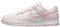 Nike donna Dunk Low, Bianco/Rosa perla-bianco-perla Rosa, 38 EU