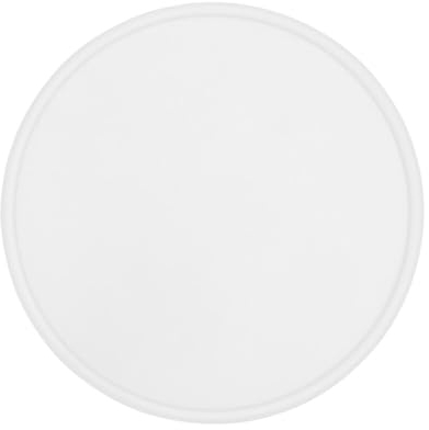 Asudaro Training Silikon-Pizza, 30cm Simulierte Pizzakrustenform Pizza Spielzeug Simulationspizza Restaurant Display Requisite Pizza Modell für Anfänger Küche Koch Weiß