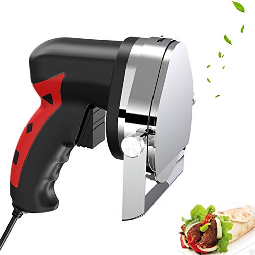 Macchina, Coltello Elettrico Professionale per Kebab Affettatrice Elettrica Manuale per Kebab per Agnello, Maiale e Affettatrice Doner Kebab di Pollo