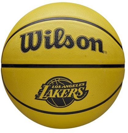 Wilson NBA Team Tribute SOLID BSKT LA Lakers 5, Gelb