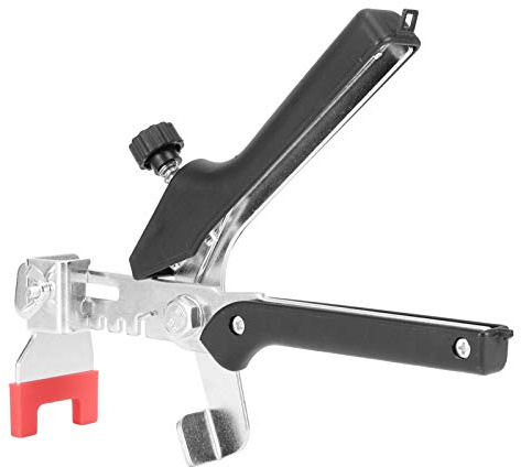 FTVOGUE Nivelador de Baldosas, Alicates de Empuje de Ahorro de Mano de Obra Ajustable, de Nivelación de Baldosas con Construcción de Piso y Pared, Fácil de Operar y Desmontar