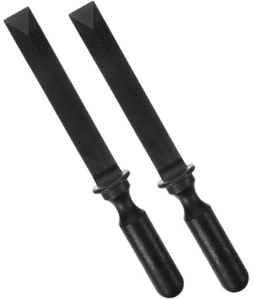 STOBAZA 2 piezas Herramienta Reforzada para Quitar Peso de Neumáticos Raspador de Rueda para Reparación de Llantas Kit para Mantenimiento de Coche y Desmontaje Rápido