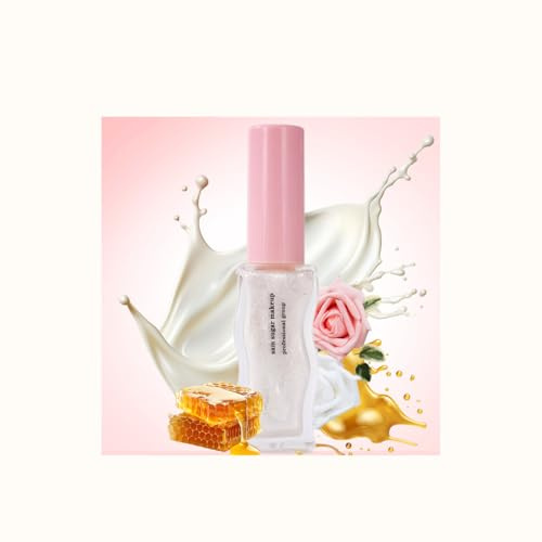 Transparenter Lipgloss mit Schimmer-Effekt, Hydrating Lip Oil für Glänzende Lippen, Glitzer Lippenstift Topper, Langanhaltendes Lipstain Finish für Mädchen & Damen (6)