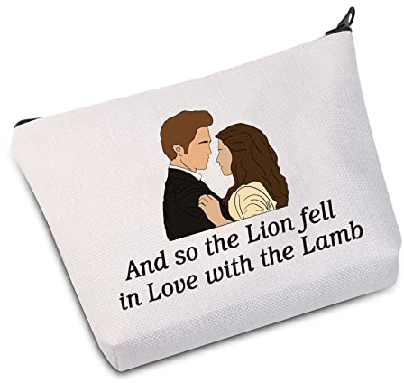 Twilight Inspired Gift and So The Lion Fell in Love with The Lamb Twilight Kosmetiktasche Bella Edward Vampire Geschenk, And So the Lion B Eu,