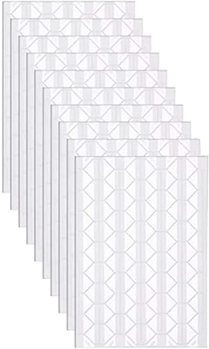 Lot de 1530 Coin Photo, Coins Adhésifs pour Photos, Feuilles de Coins de Photo Autocollants, Idéal pour Albums Photos et Scrapbooking