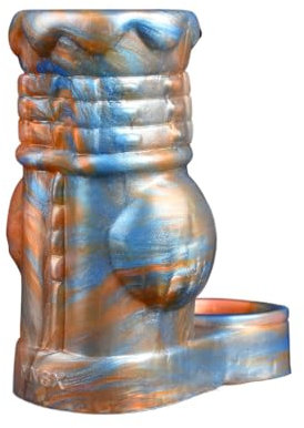 9.8CM Enorme Nodo Manica Del Peni Degli Uomini Strumento Del Sesso Del Silicone Del Pene Ingrandisci Manica Con Cock Ring Morbido Penis Estensione Manica Mele Penis Fodera