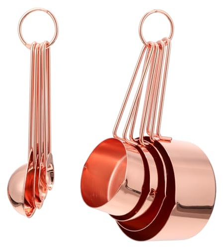 WATIIFUFU 8pièces Mesurettes Acier Inoxydable Pour Cuisine Cuillères à Lait Poudre Café Ustensiles De Pâtisserie