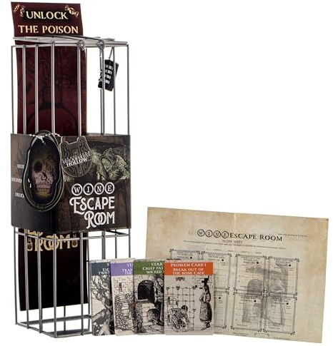 Boxer Gifts Sugarskull ihåligt vinrum | Fly för att låsa upp pusselspel present till vänner